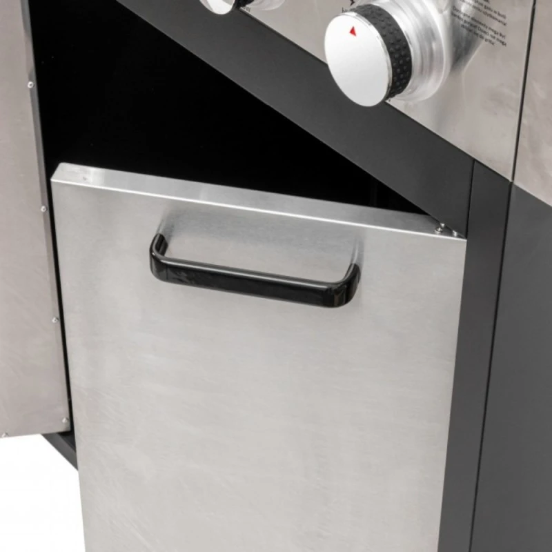 Газово барбекю Brenner K4PLUS, с вградена мивка и хладилна част